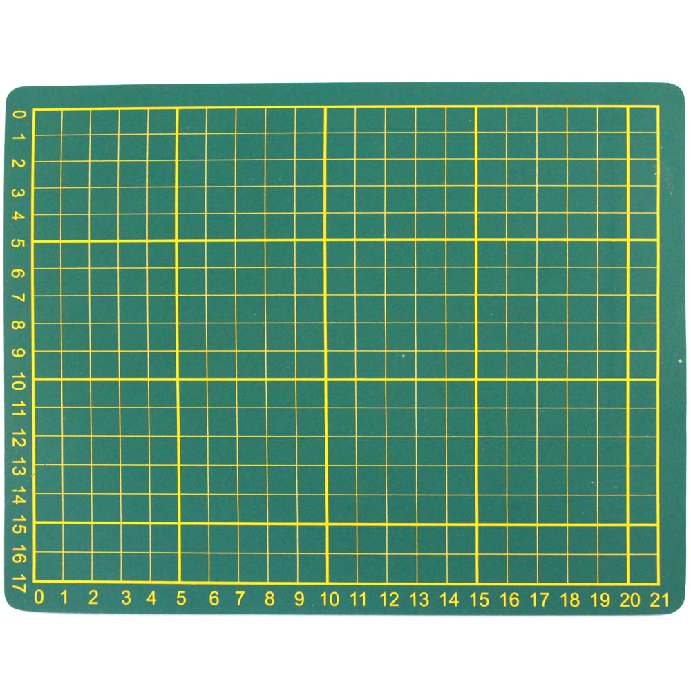 Industrial Design Self Healing Double Sided Cutting Board Mat 9 x 7.5 Inches 